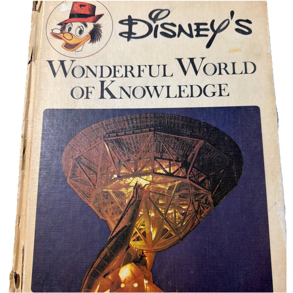 Vintage 1973 DISNEY'S WONDERFUL WORLD OF KNOWLEDGE Volume 9